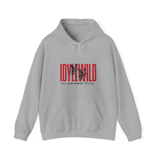Unisex Heavy Blend™ Hooded Sweatshirt About Mountain Bike