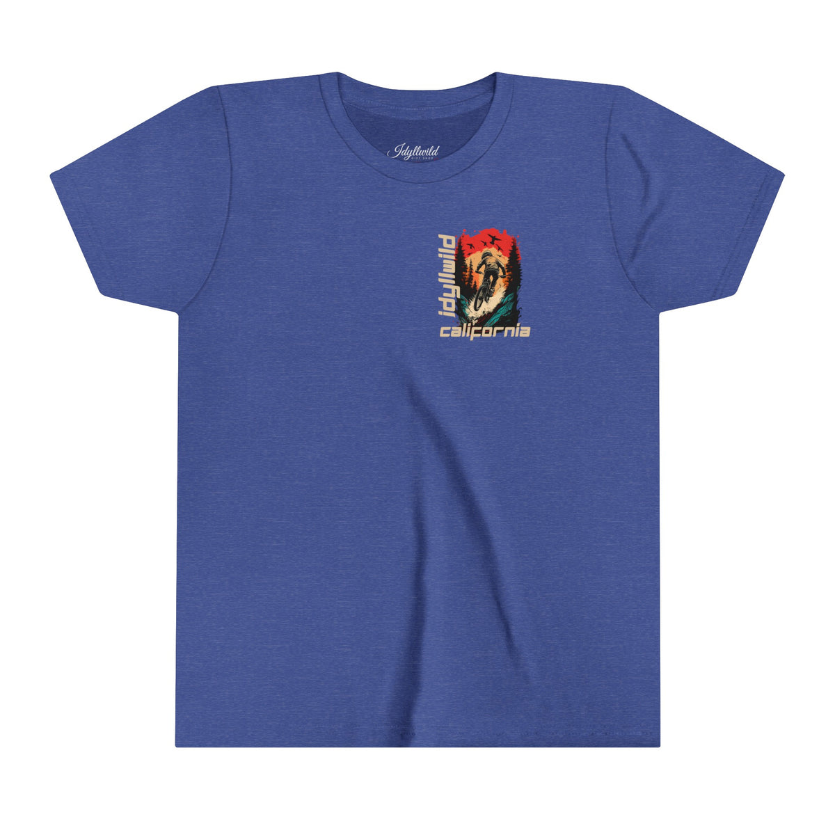 Idyllwild Mountain Biking Youth Short Sleeve Tee