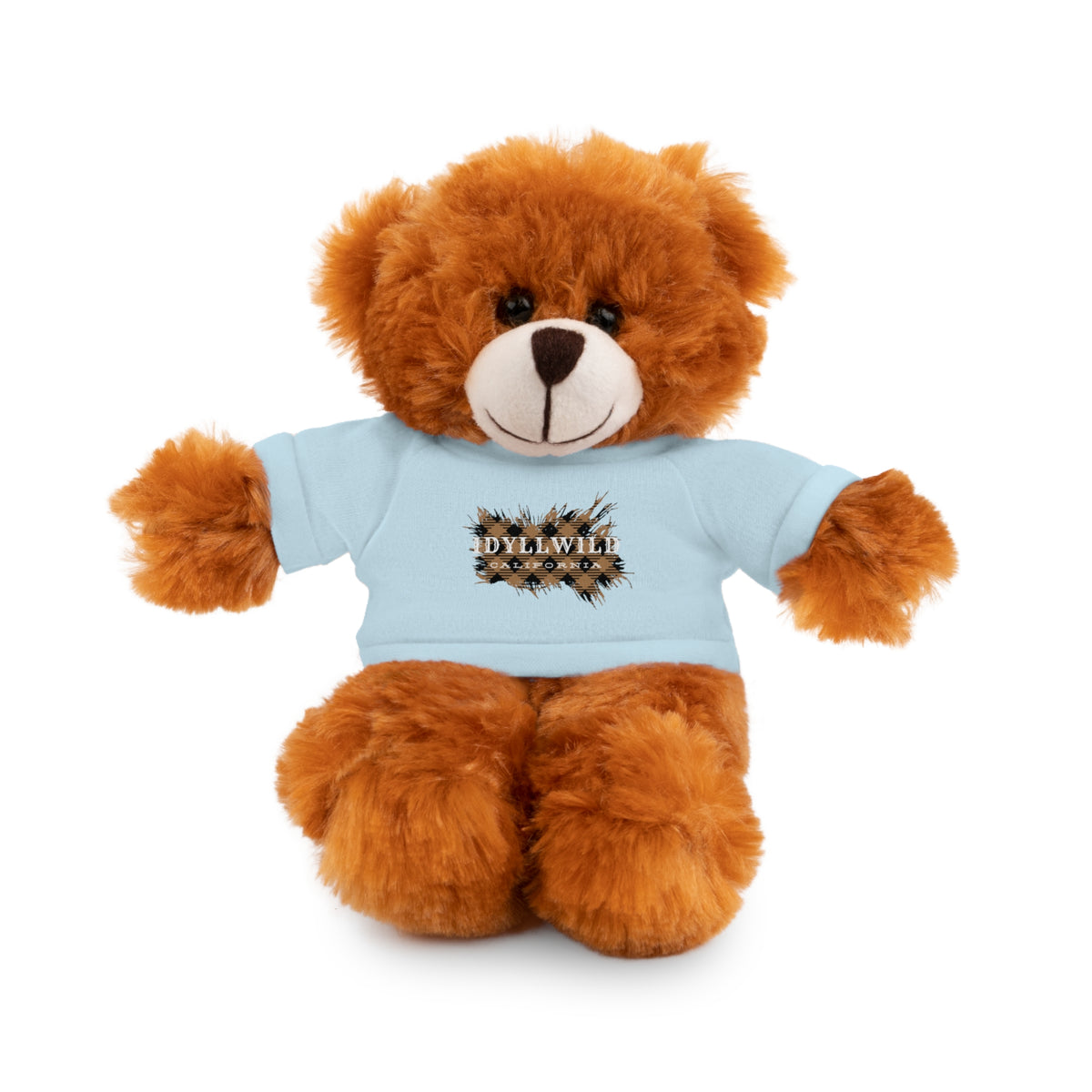 Stuffed Animals with Tee Idyllwild Tan Plaid