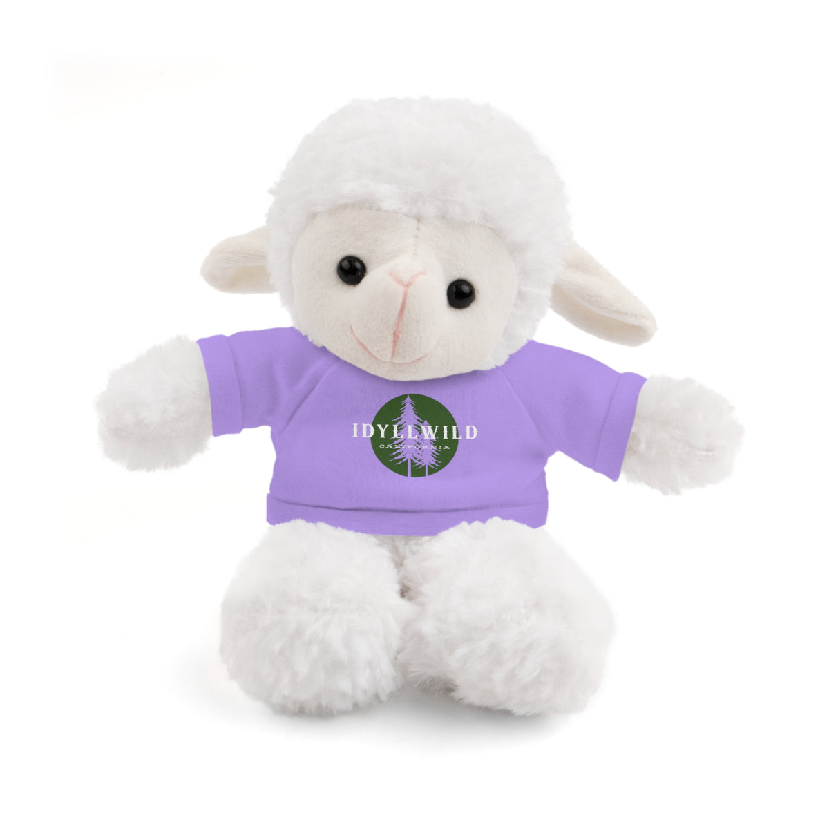 Stuffed Animals with Tee Idyllwild Pine Badge