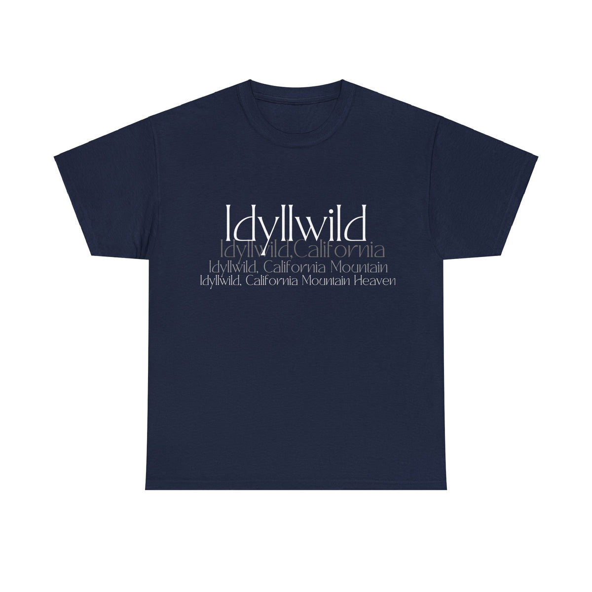 Womens Idyllwild California Mountain Haven T-shirt