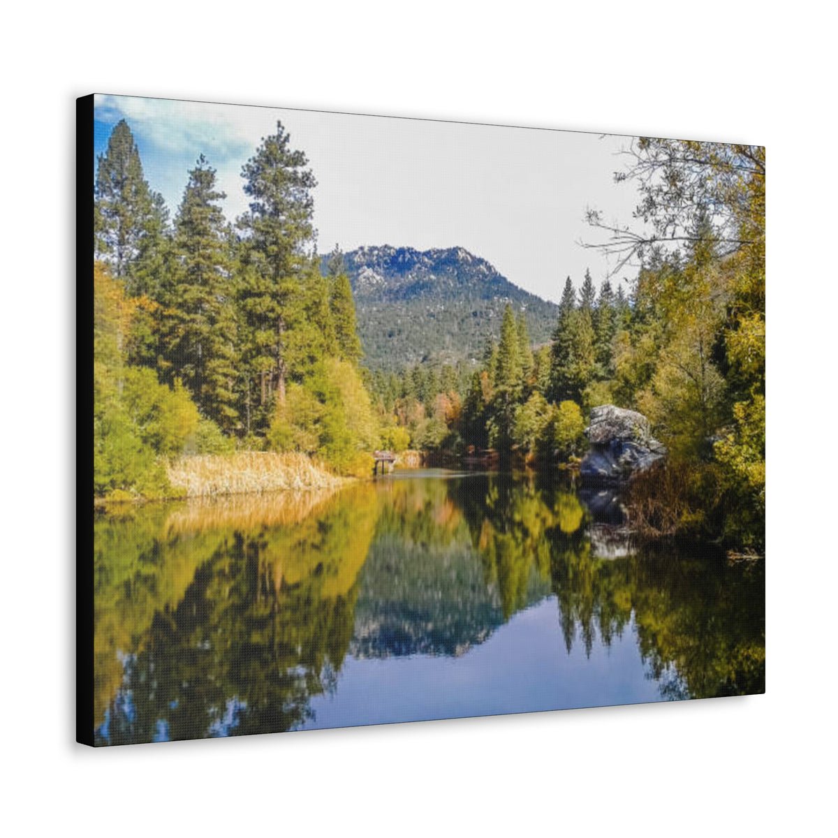Canvas Gallery Wraps Lake Fulmore Fall