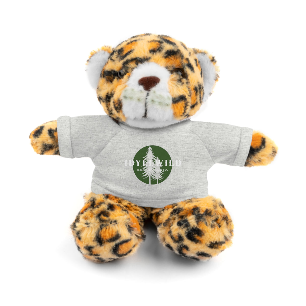 Stuffed Animals with Tee Idyllwild Pine Badge