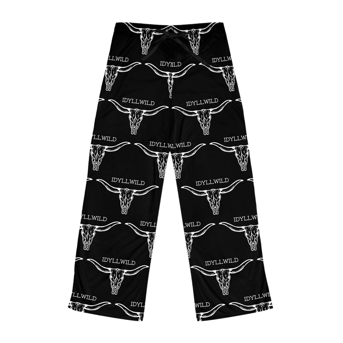 Women's Pajama Pants (AOP) Idyllwild Longhorn