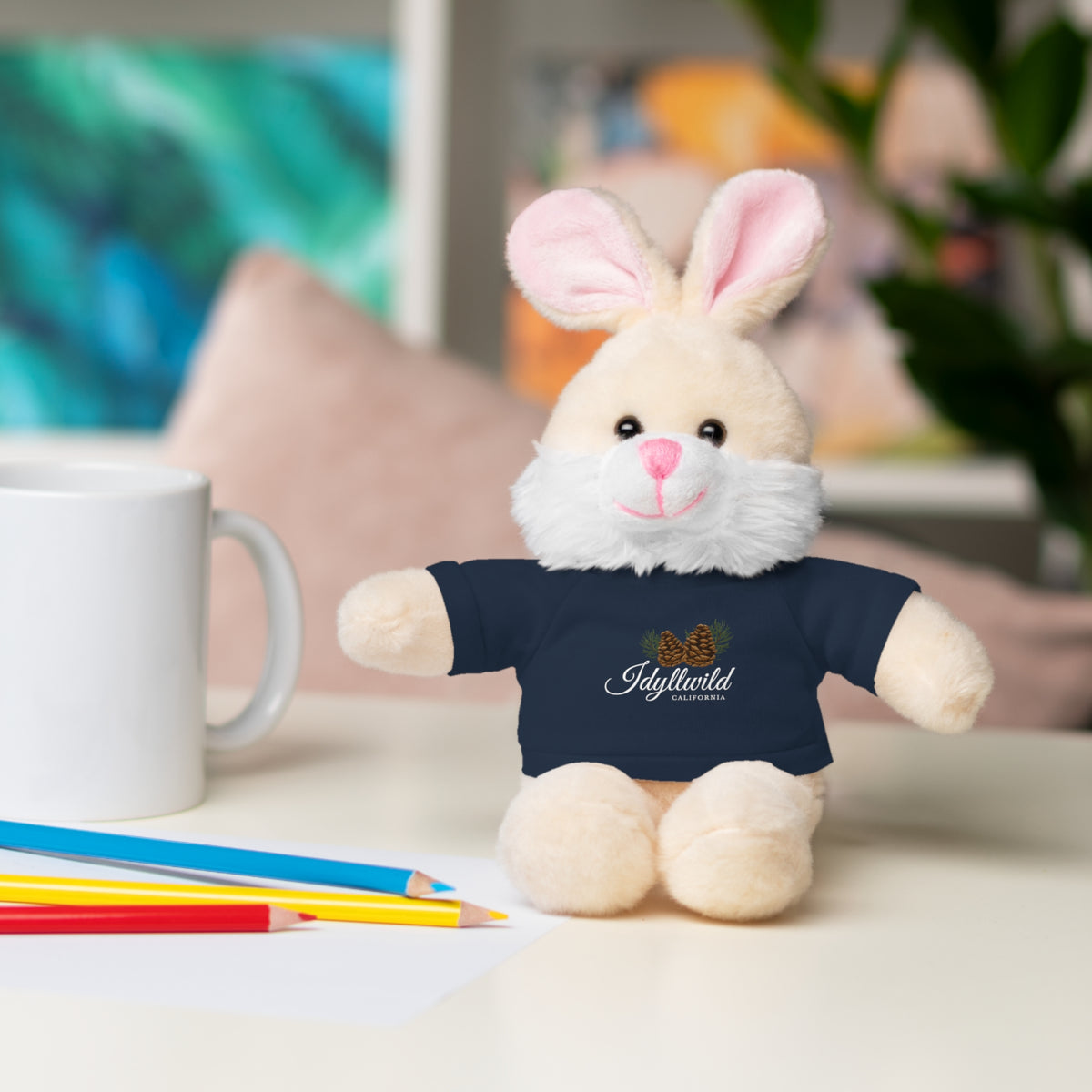 Stuffed Animals with Tee Idyllwild Cone Couple