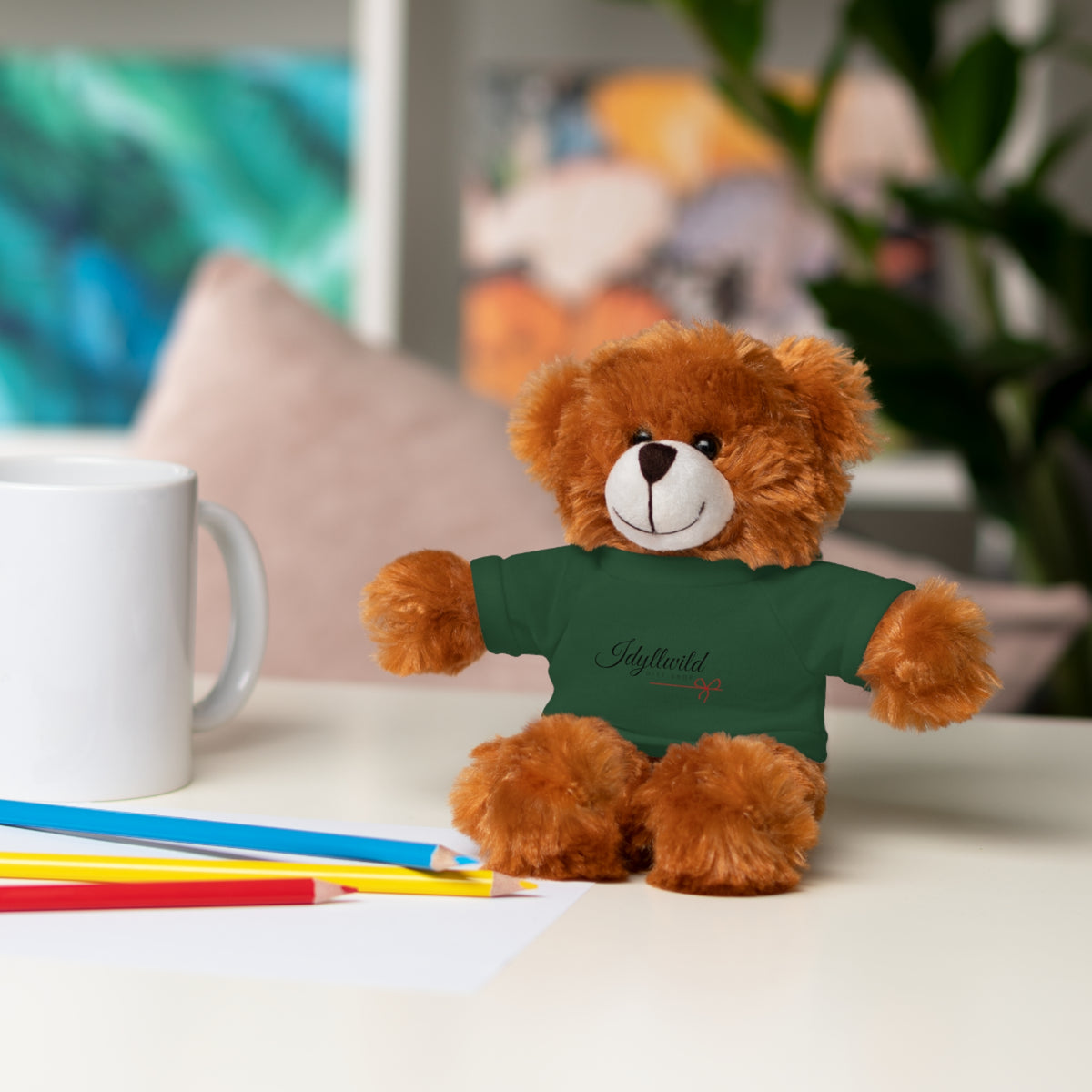 Stuffed Animals with Tee Idyllwild Gift Shop