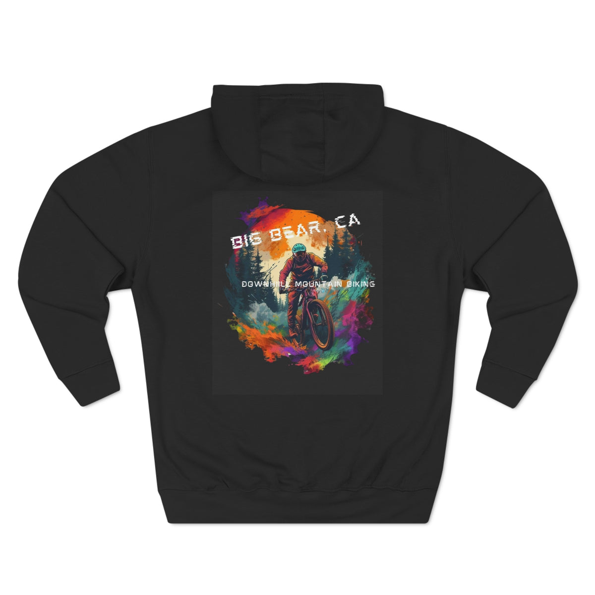 Big Bear Downhill Mountain Biking Hoodie