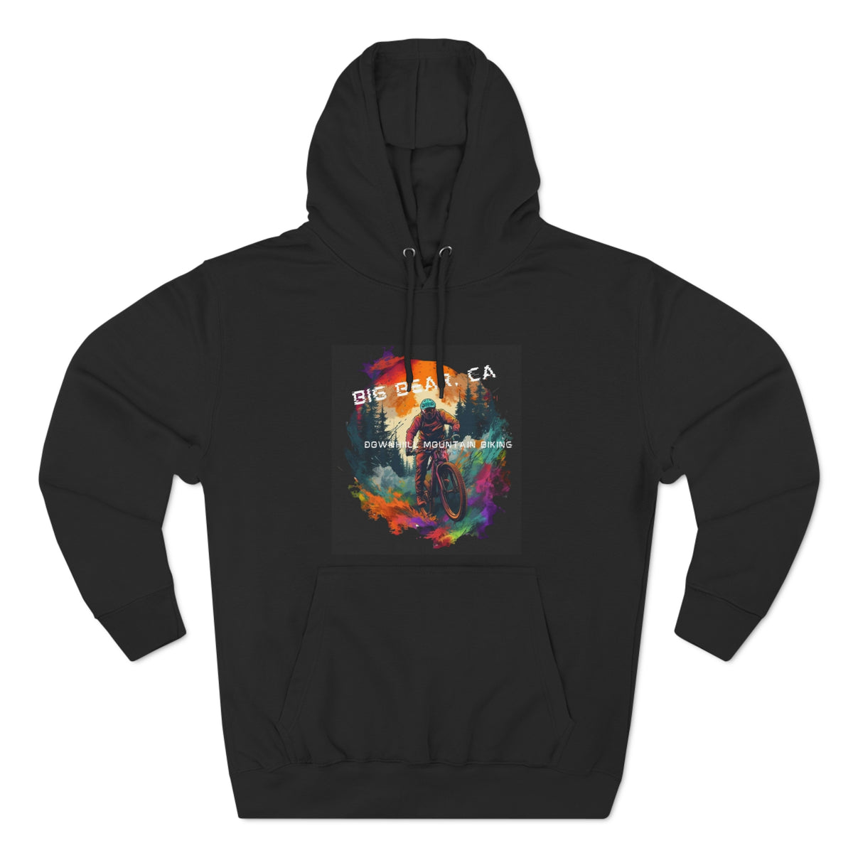 Big Bear Downhill Mountain Biking Hoodie