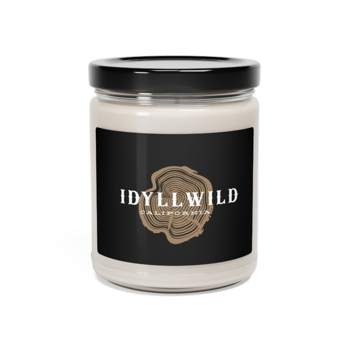 Scented Soy Candle, 9oz Idyllwild Woodrings Black Label