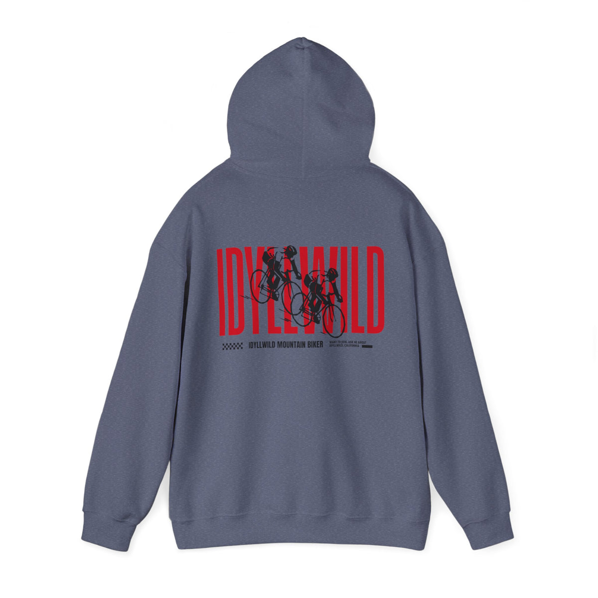 Unisex Heavy Blend™ Hooded Sweatshirt About Mountain Bike