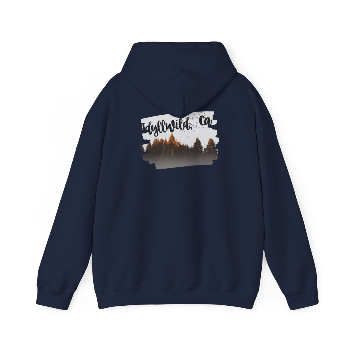 Unisex Heavy Blend™ Hooded Sweatshirt Forest PeekaBoo Scene