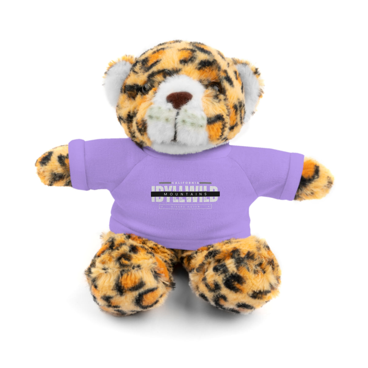 Stuffed Animals with Tee Idyllwild Hikers Haven Badge