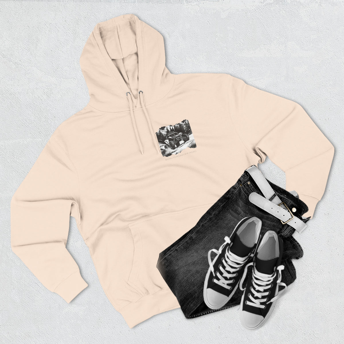 "Born To Roam Off-road" Can Am Hoodie