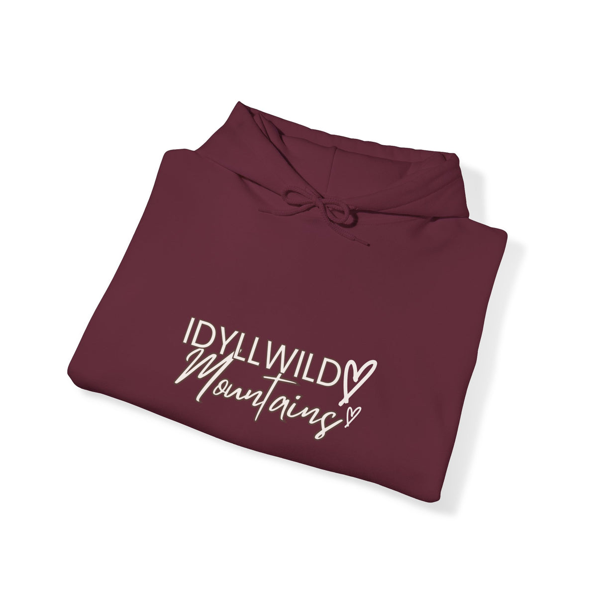 Idyllwild Mountains heart Hoodie