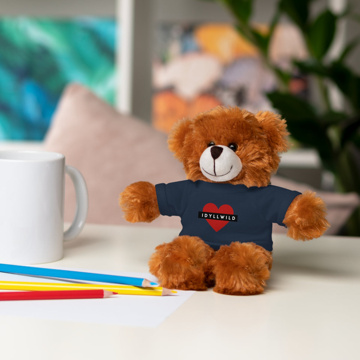 Stuffed Animals with Tee Idyllwild Heart