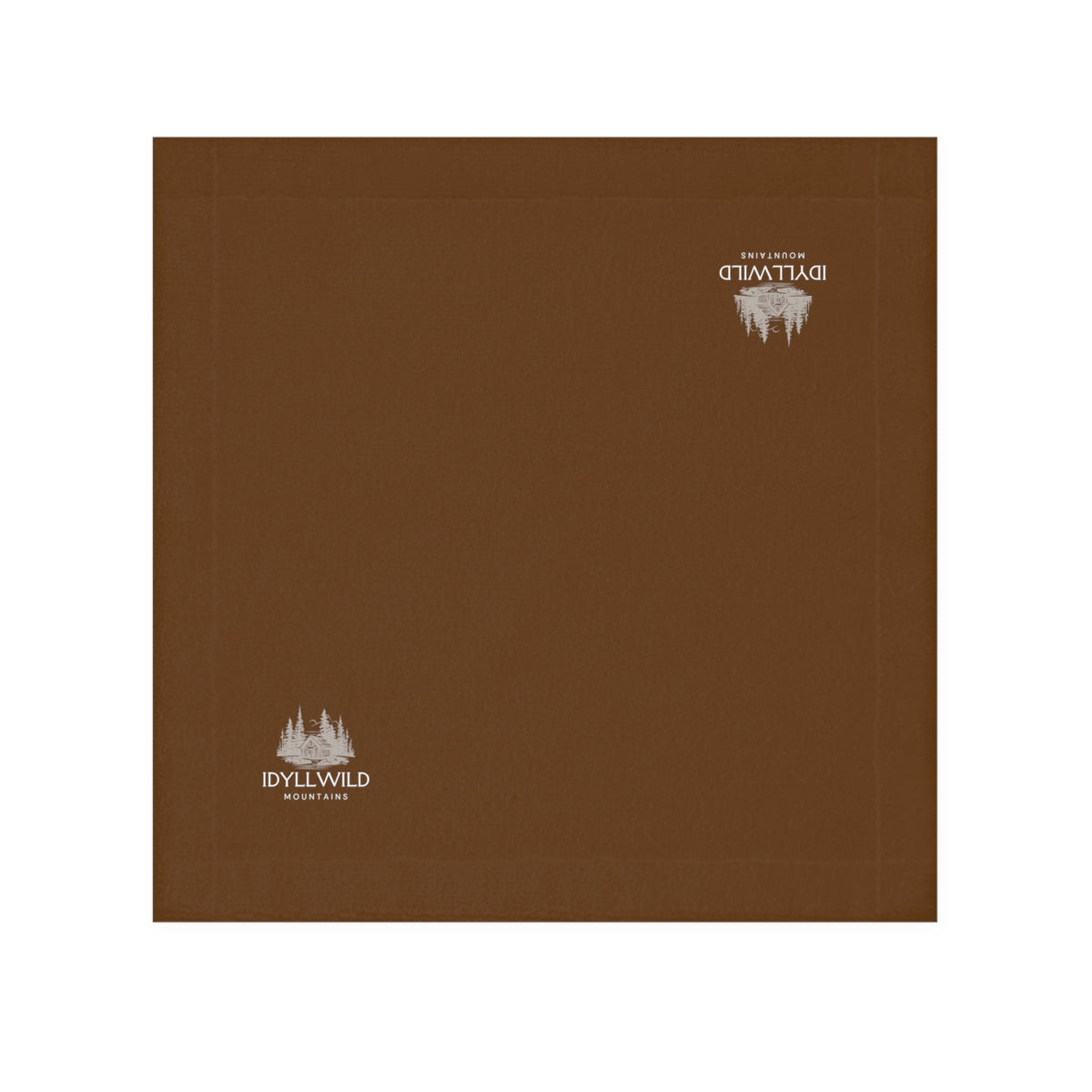 Face Towel Cabin in the Woods Brown