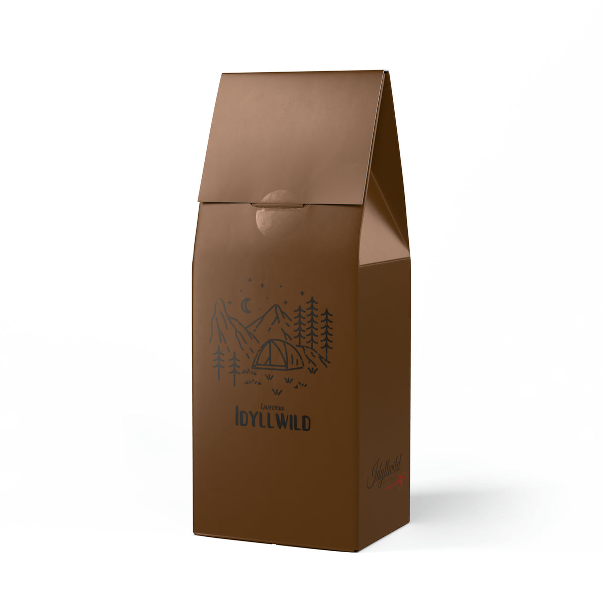 Cascades Coffee Blend (Medium-Dark Roast) Idyllwild Camping Brown