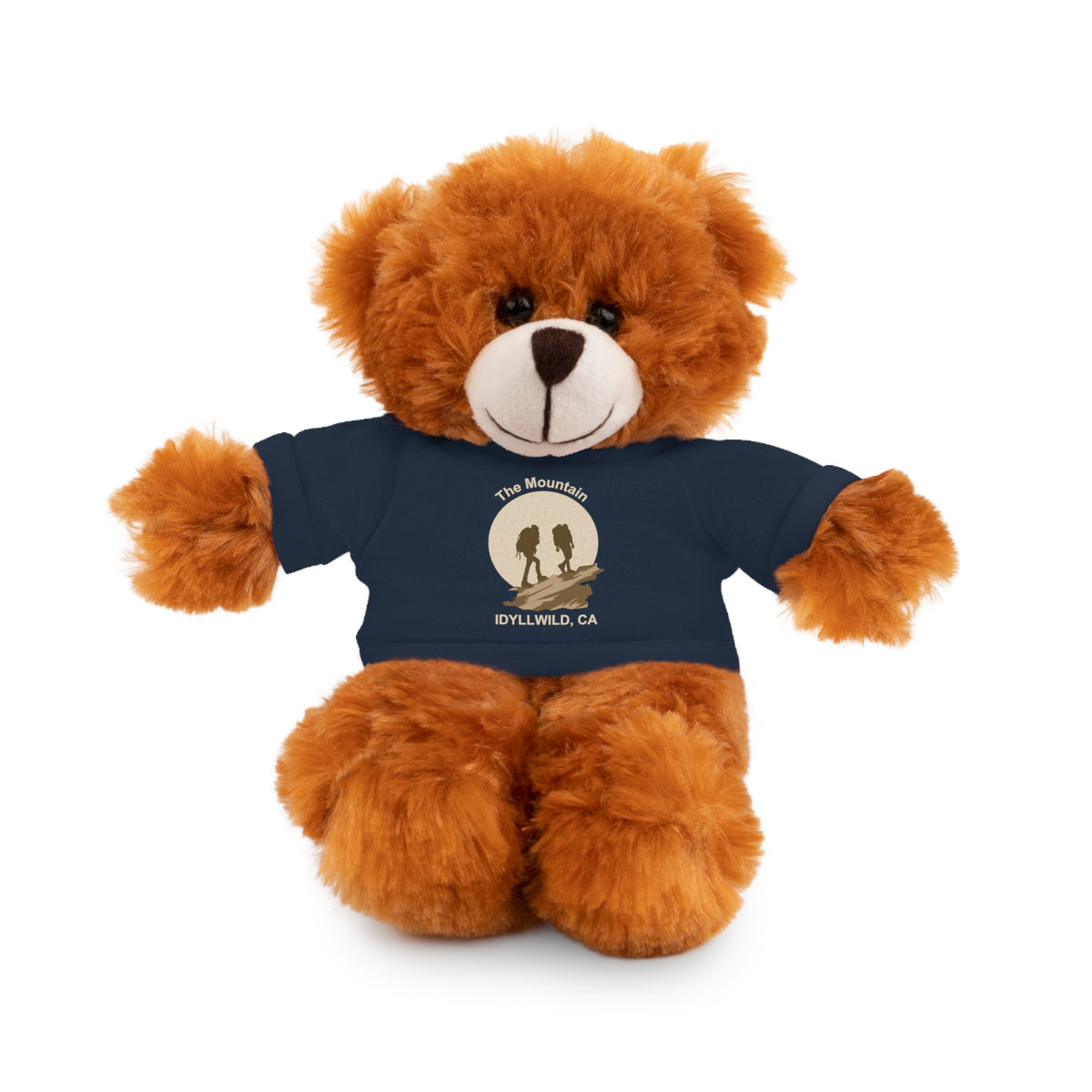 Stuffed Animals with Tee Hiking the Mountain Idyllwild