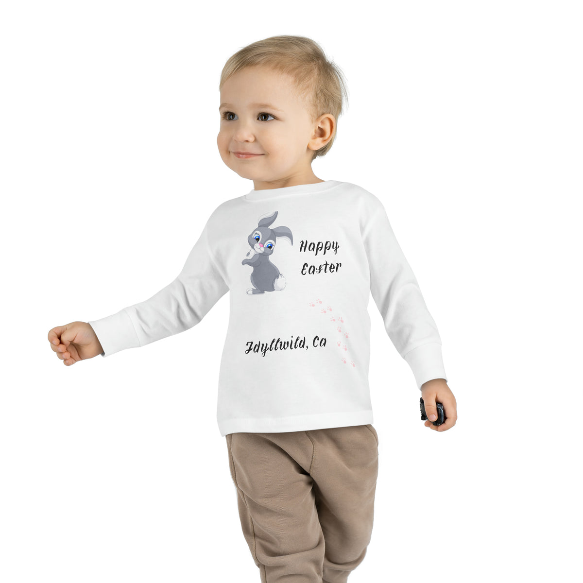 Toddler Long Sleeve Tee Idyllwild Bunny Trail