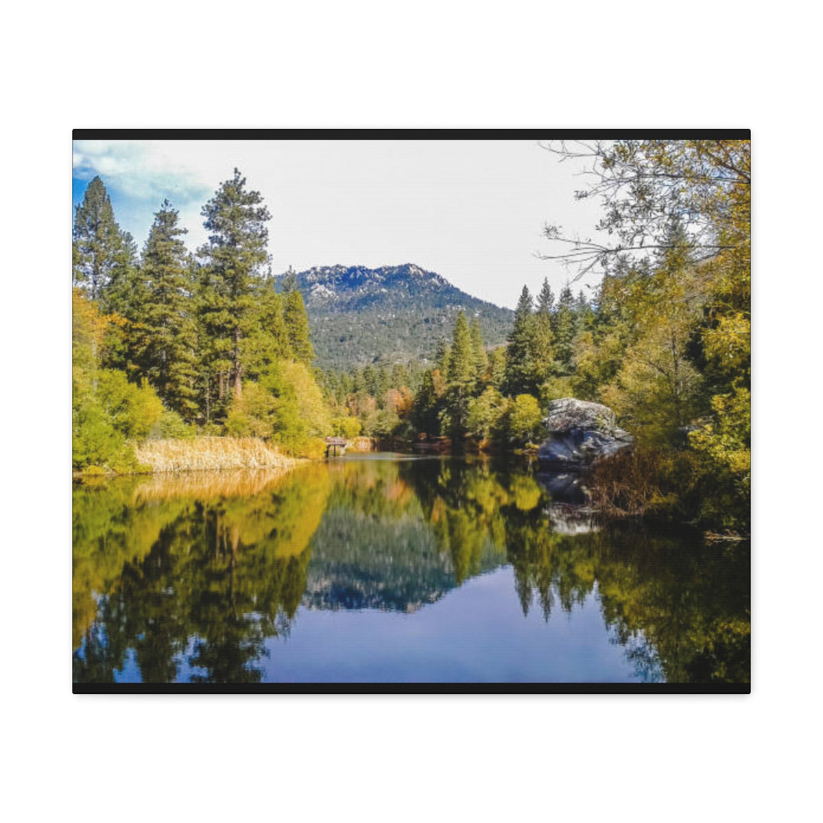 Canvas Gallery Wraps Lake Fulmore Fall