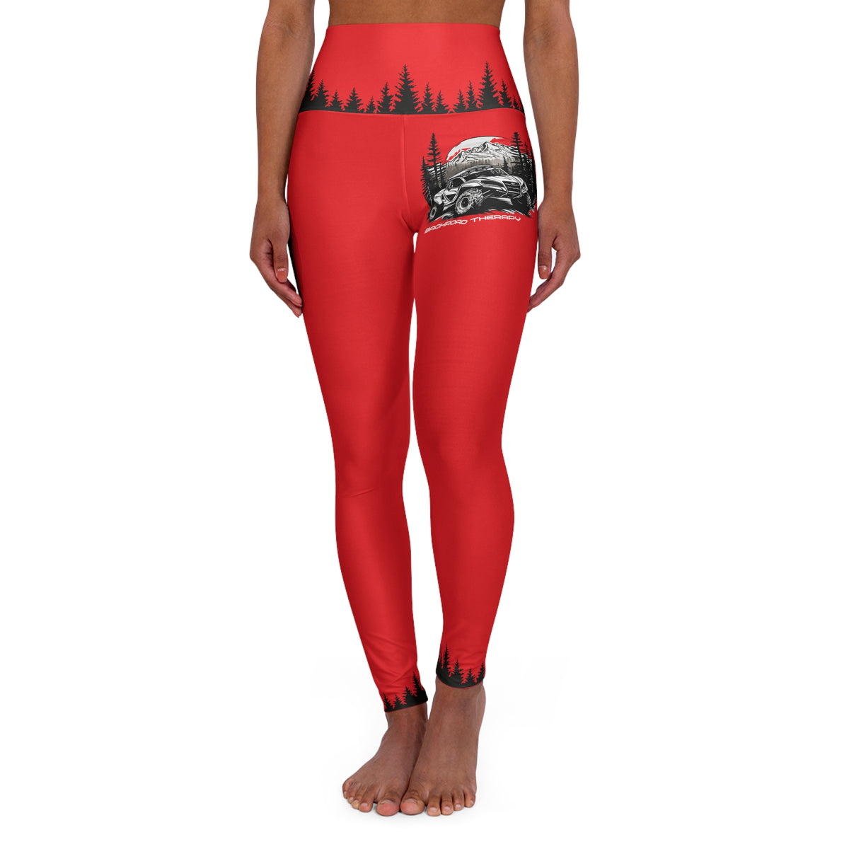 Can Am Red Leggings