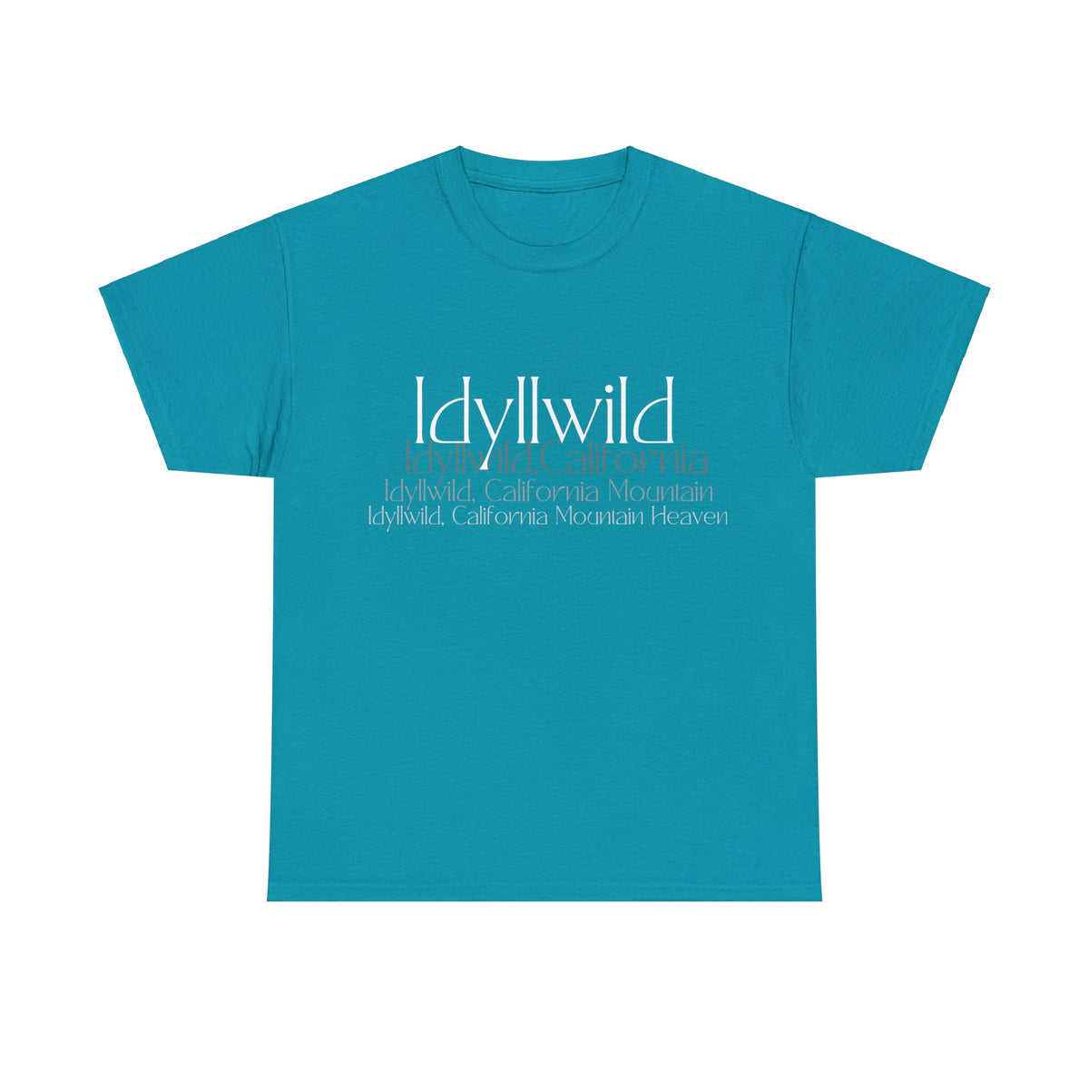Womens Idyllwild California Mountain Haven T-shirt