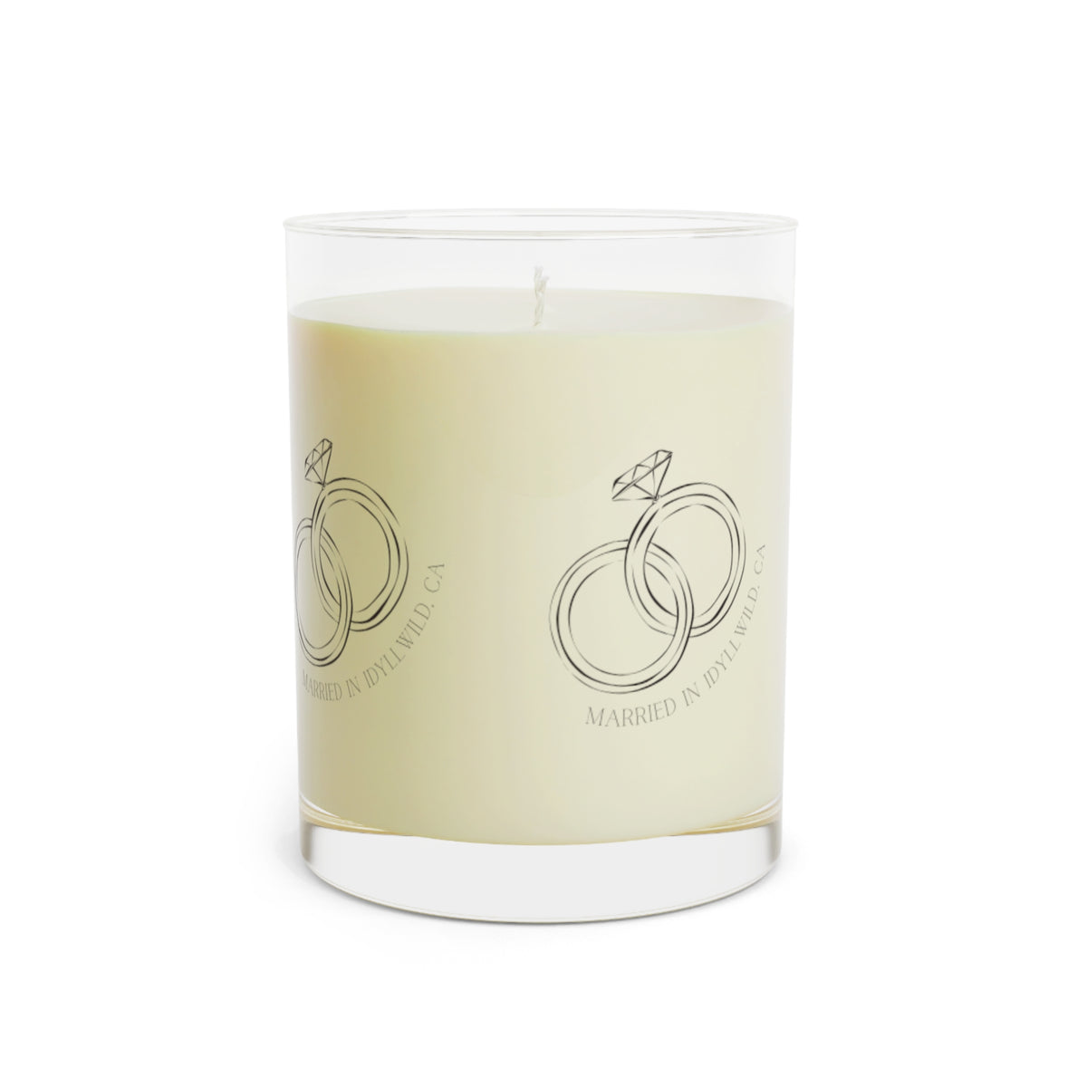 Scented Candle - Full Glass, 11oz Married in Idyllwild