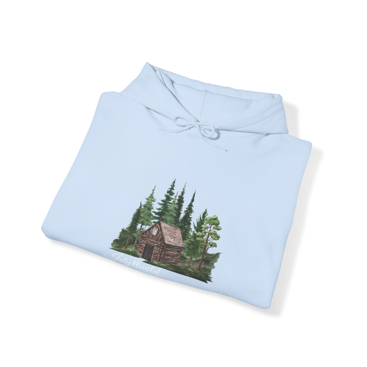 Unisex Heavy Blend™ Hooded Sweatshirt Forest Cabin