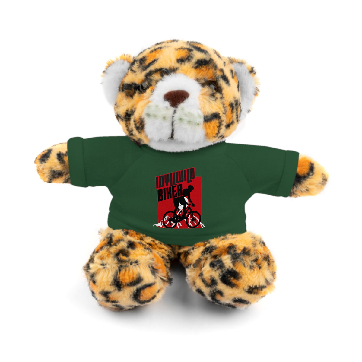 Stuffed Animals with Tee Idyllwild Mountain Biker