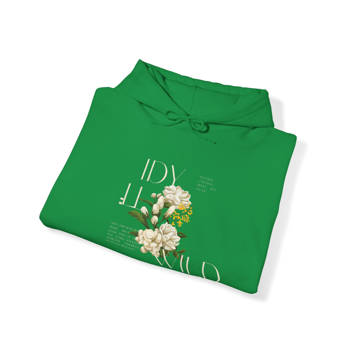 Idyllwild Vintage Cream Rose Hoodie