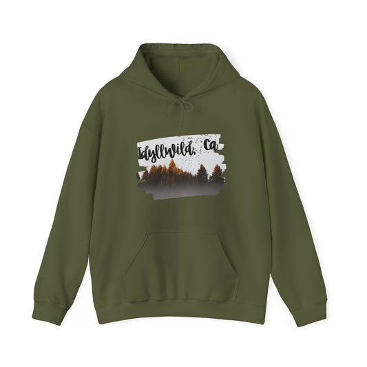 Unisex Heavy Blend™ Hooded Sweatshirt Forest PeekaBoo Scene