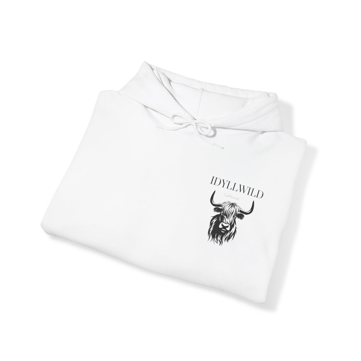 Unisex Heavy Blend™ Hooded Sweatshirt Idyllwild Cow 2