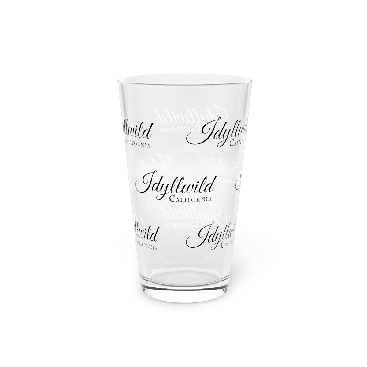 Idyllwild California Pint Glass, 16oz