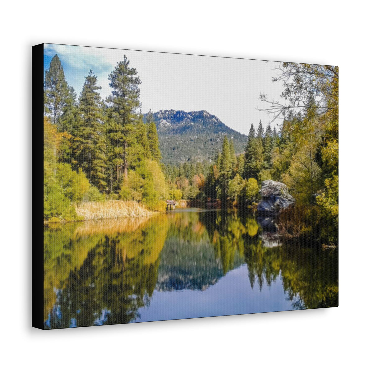 Canvas Gallery Wraps Lake Fulmore Fall