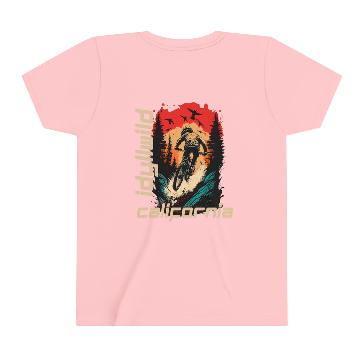 Idyllwild Mountain Biking Youth Short Sleeve Tee