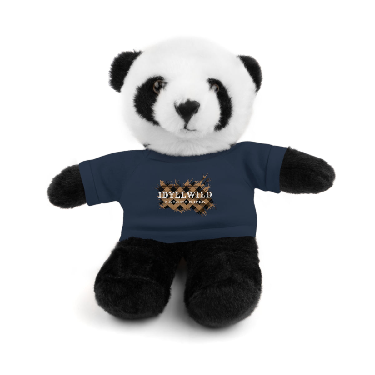 Stuffed Animals with Tee Idyllwild Tan Plaid