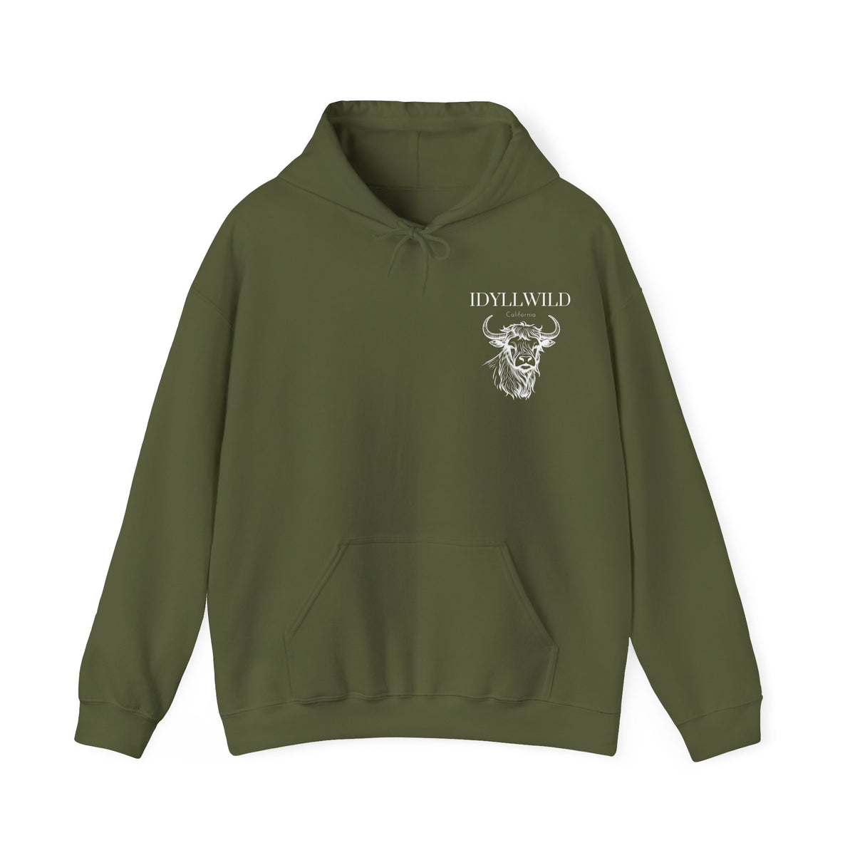 Idyllwild Highlander Cow 5 Hoodie