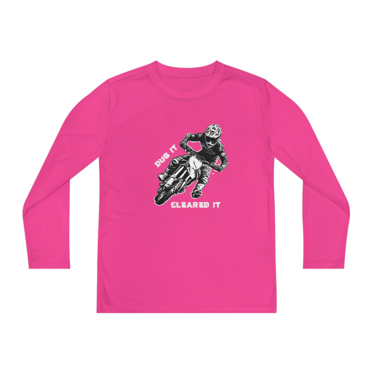 Dirt Bike Youth Long Sleeve Competitor Tee