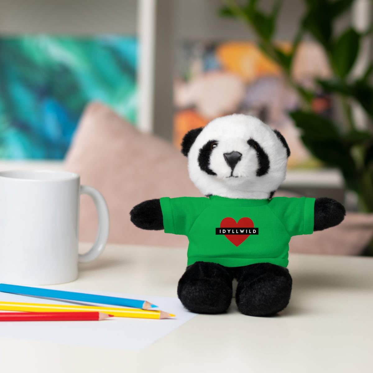 Stuffed Animals with Tee Idyllwild Heart