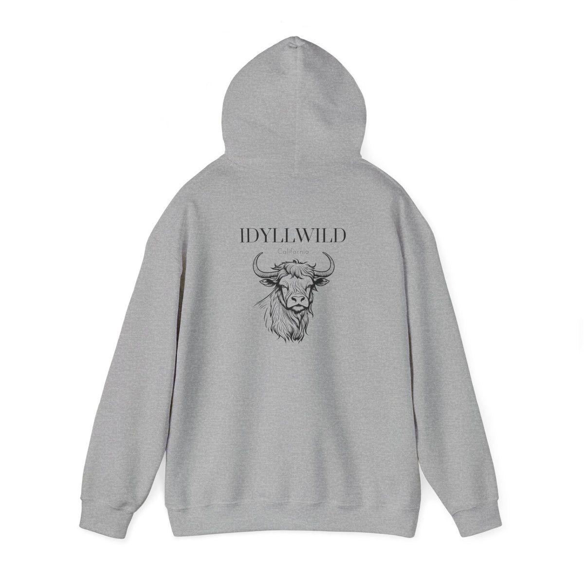Idyllwild Highlander Cow 4 Hoodie