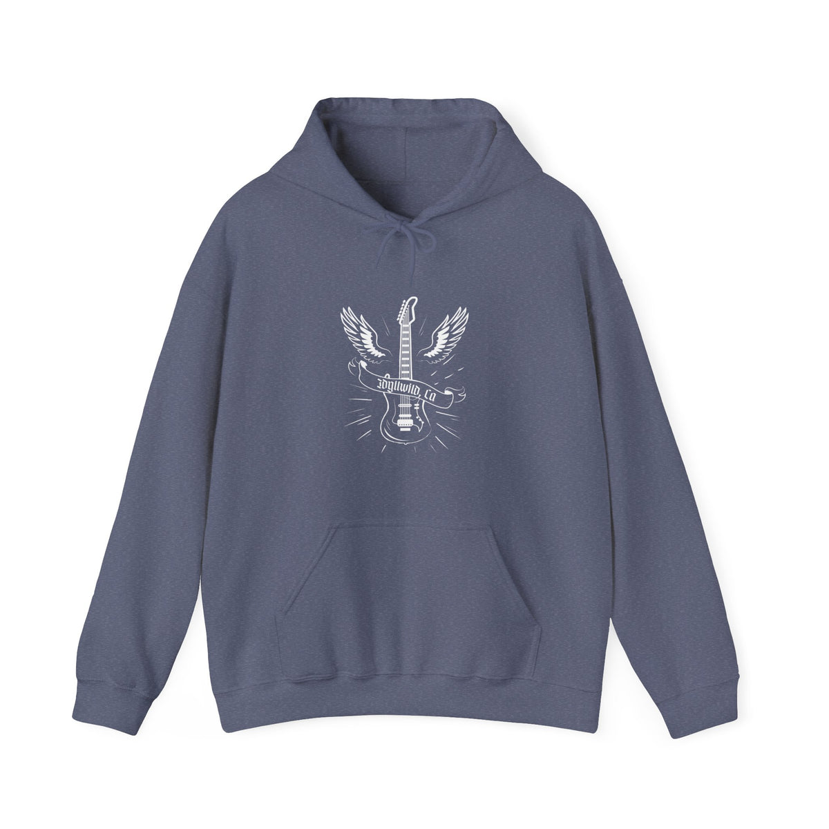 Unisex Heavy Blend™ Hooded Sweatshirt Guitar WIngs