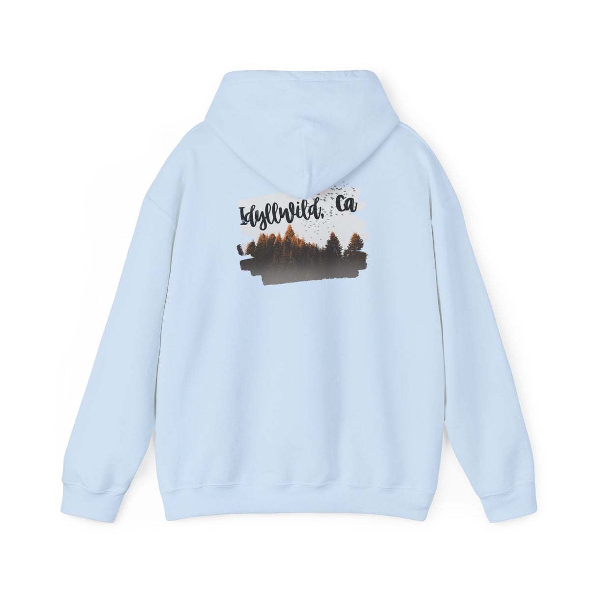 Unisex Heavy Blend™ Hooded Sweatshirt Forest PeekaBoo Scene