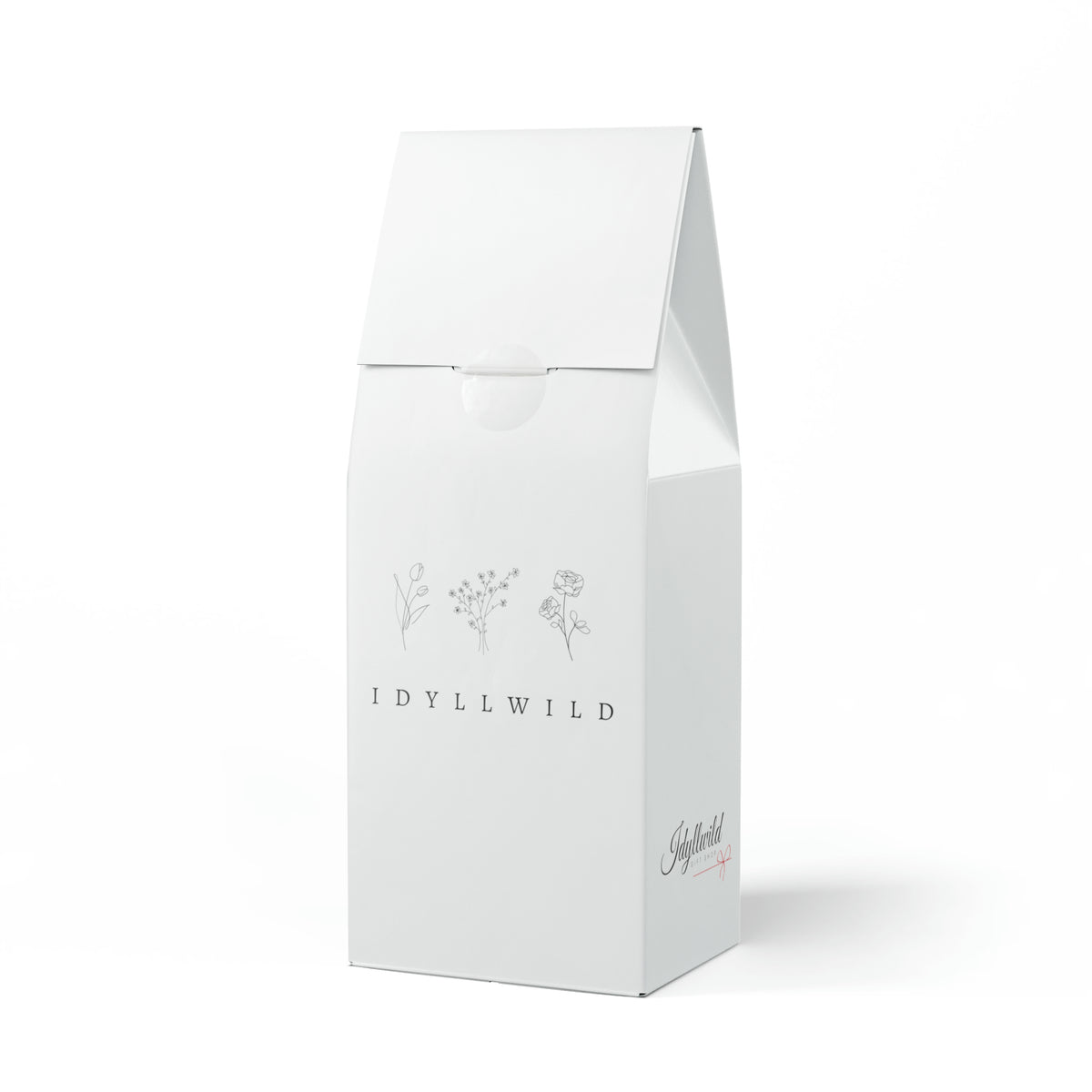 Colombia Single Origin Coffee (Light-Medium Roast) Idyllwild Boho Flower White