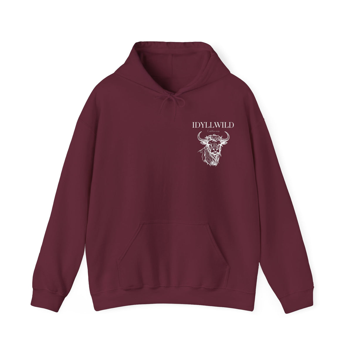Idyllwild Highlander Cow 5 Hoodie