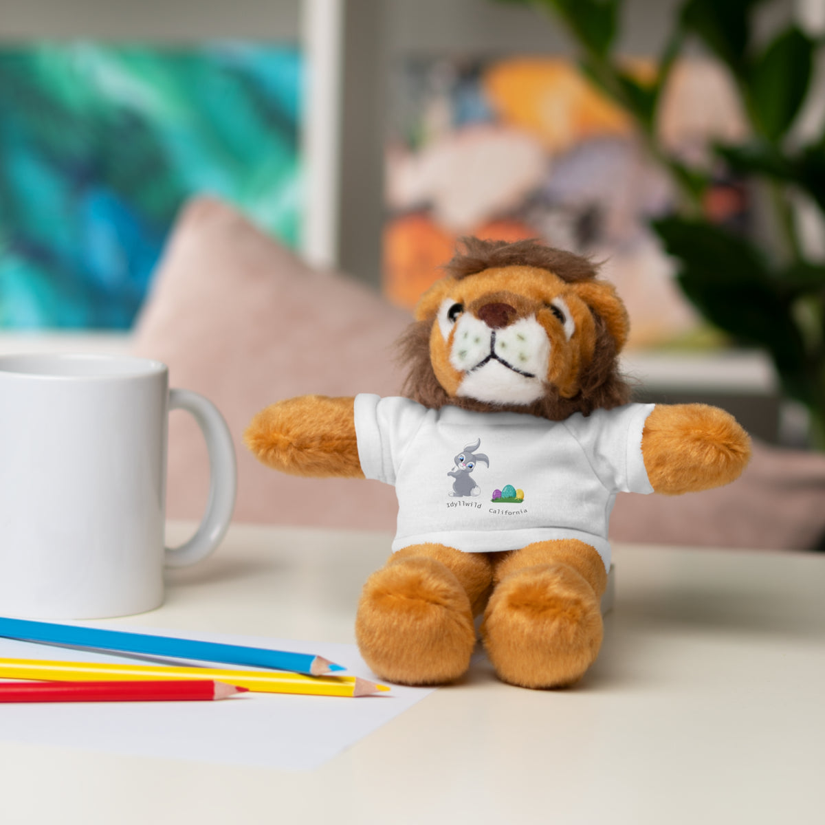 Stuffed Animals with Tee  Idyllwild Bunny Eggs