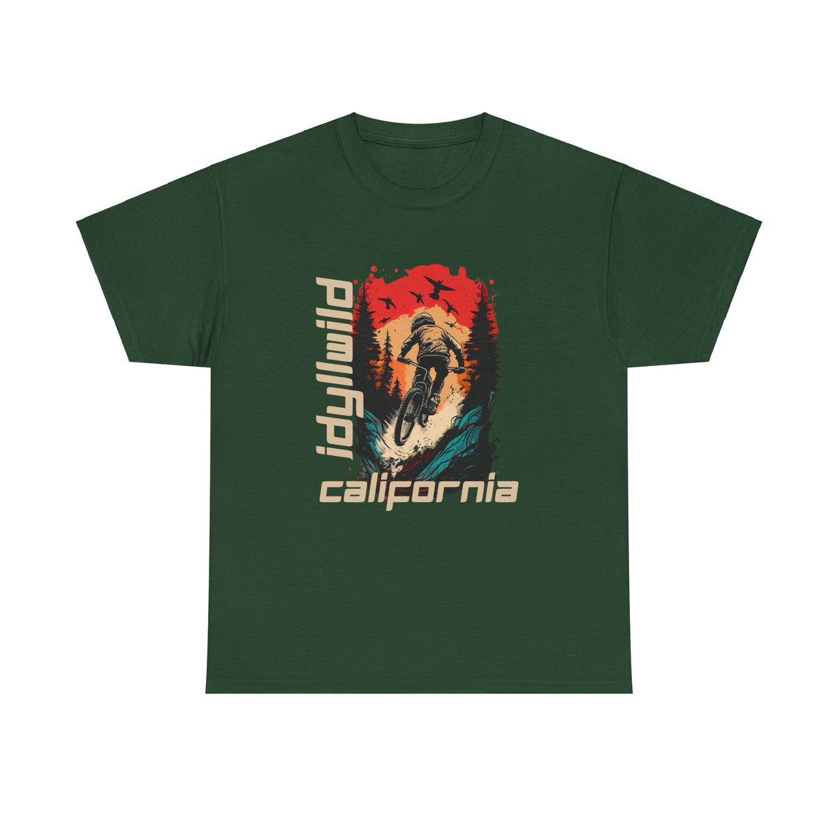 Idyllwild Downhill Mountain Biking Stylish T-Shirt
