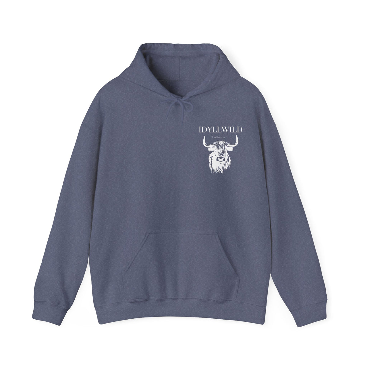Unisex Heavy Blend™ Hooded Sweatshirt Idyllwild Cow 2