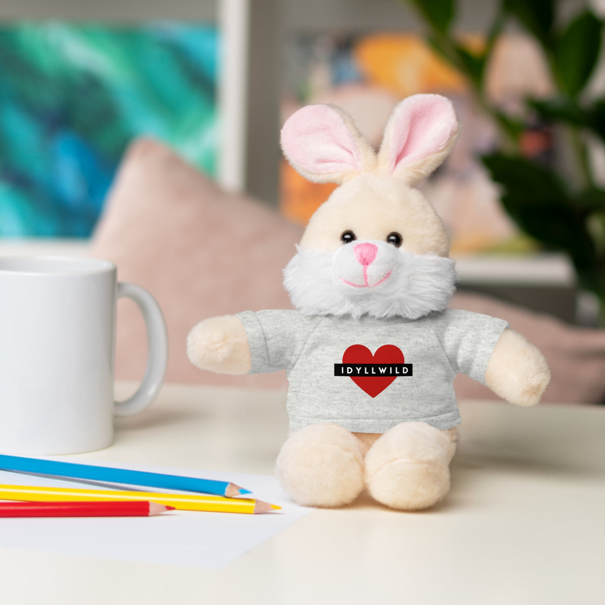 Stuffed Animals with Tee Idyllwild Heart