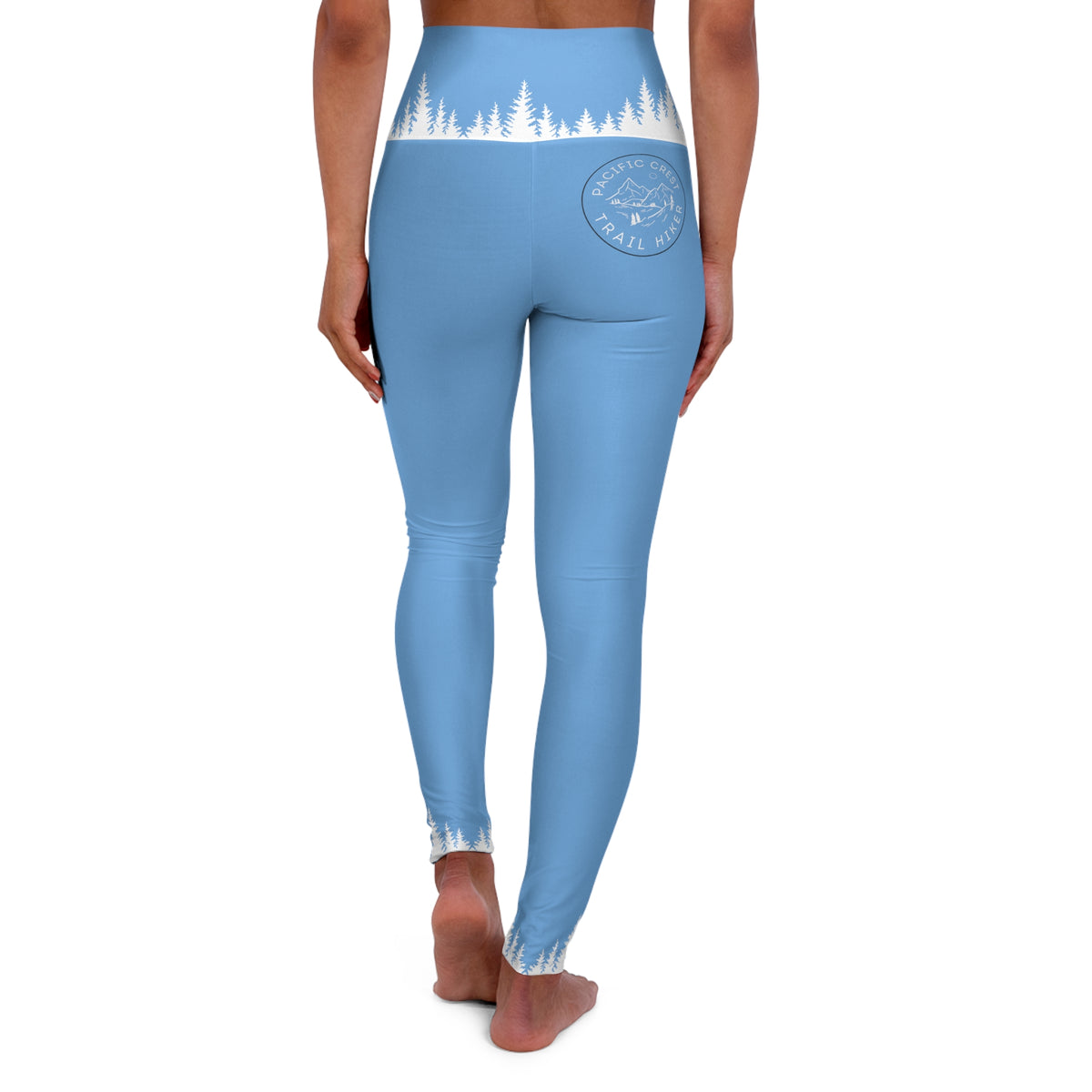 Pacific Crest Trail Hiker Blue Leggings