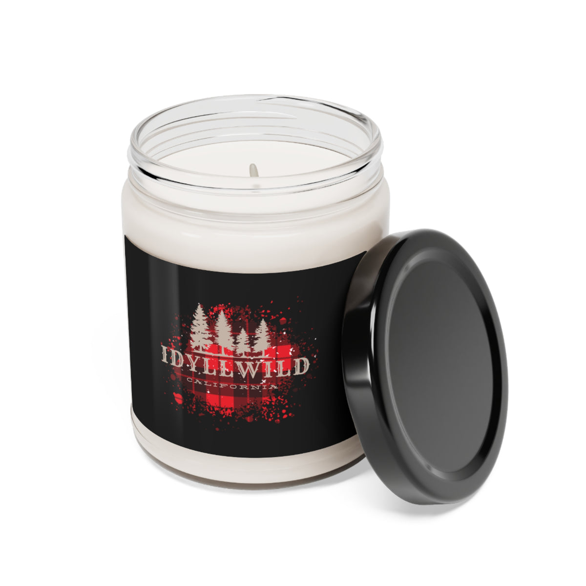 Scented Soy Candle, 9oz Idyllwild Tan Pine Red Buffalo